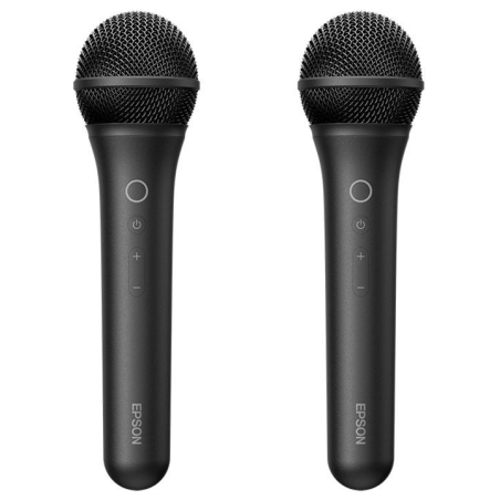 Epson Wireless Karaoke Microphone Pair | ELPKM01
