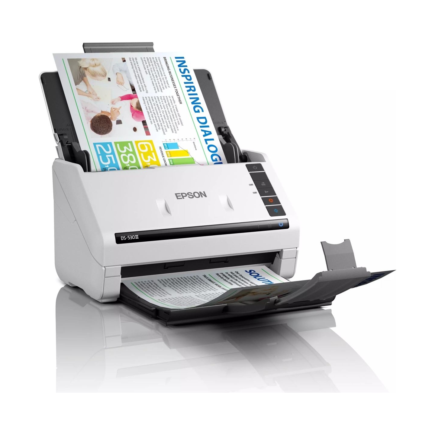 Epson Document Scanner | WorkForce DS-530III | Colour