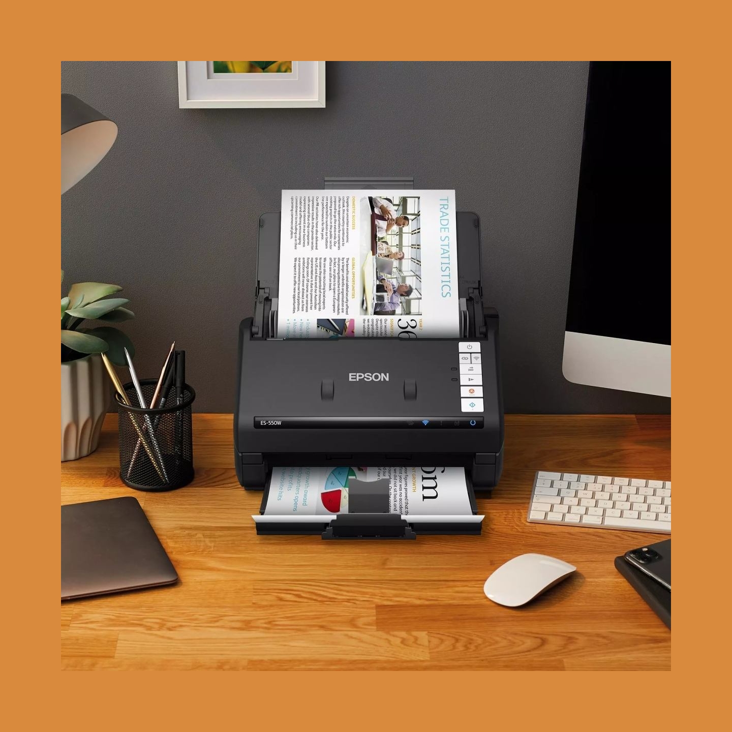 Epson Document scanner | WorkForce ES-550W | Colour