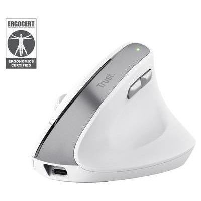 Trust MOUSE USB OPTICAL WRL BAYO II/ERGO WHT 25398 TRUST