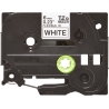 Brother | TZe-FX211 Flexible ID Laminated Tape | Black on White | TZe | 8 m | 0.6 cm