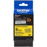 Brother | TZe-S621 Strong Adhesive Laminated Tape | Black on Yellow | TZe | 8 m | 9 cm