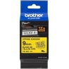 Brother | TZe-S621 Strong Adhesive Laminated Tape | Black on Yellow | TZe | 8 m | 9 cm