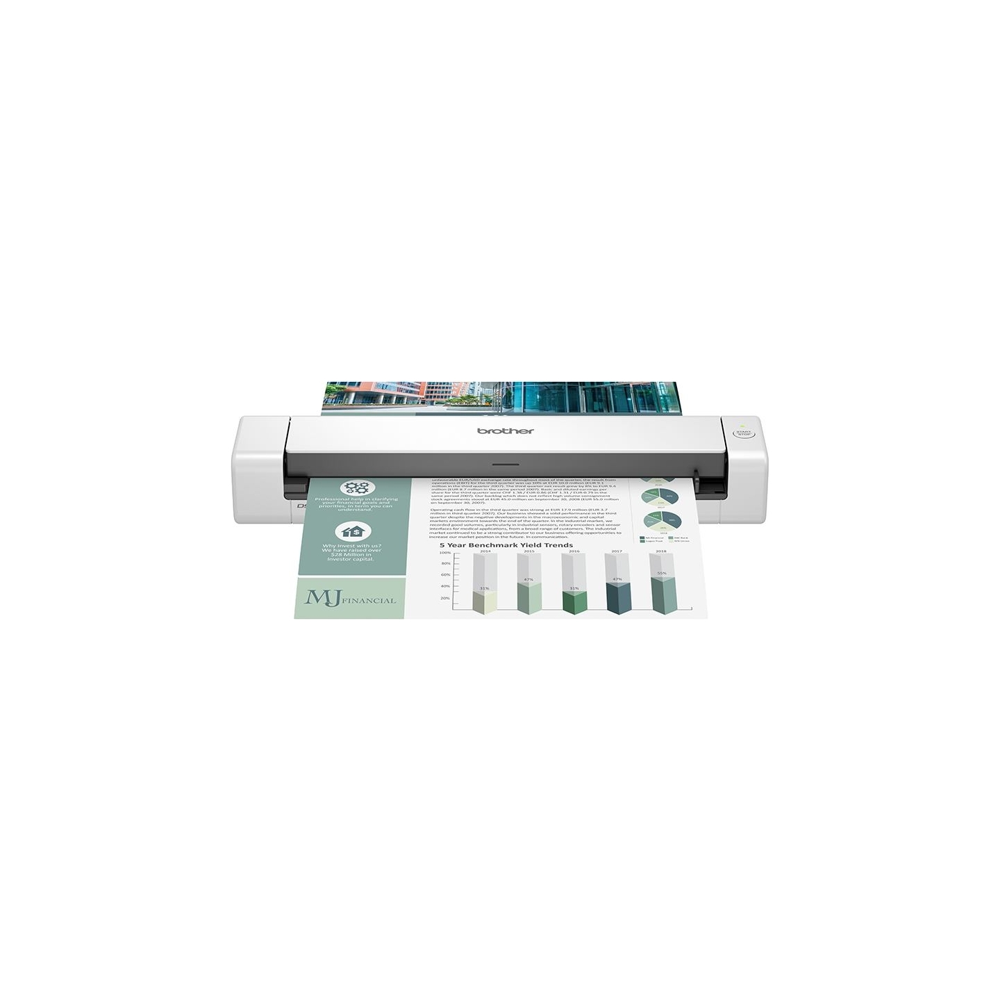 Brother DS-740D Sheet-fed Portable Document Scanner