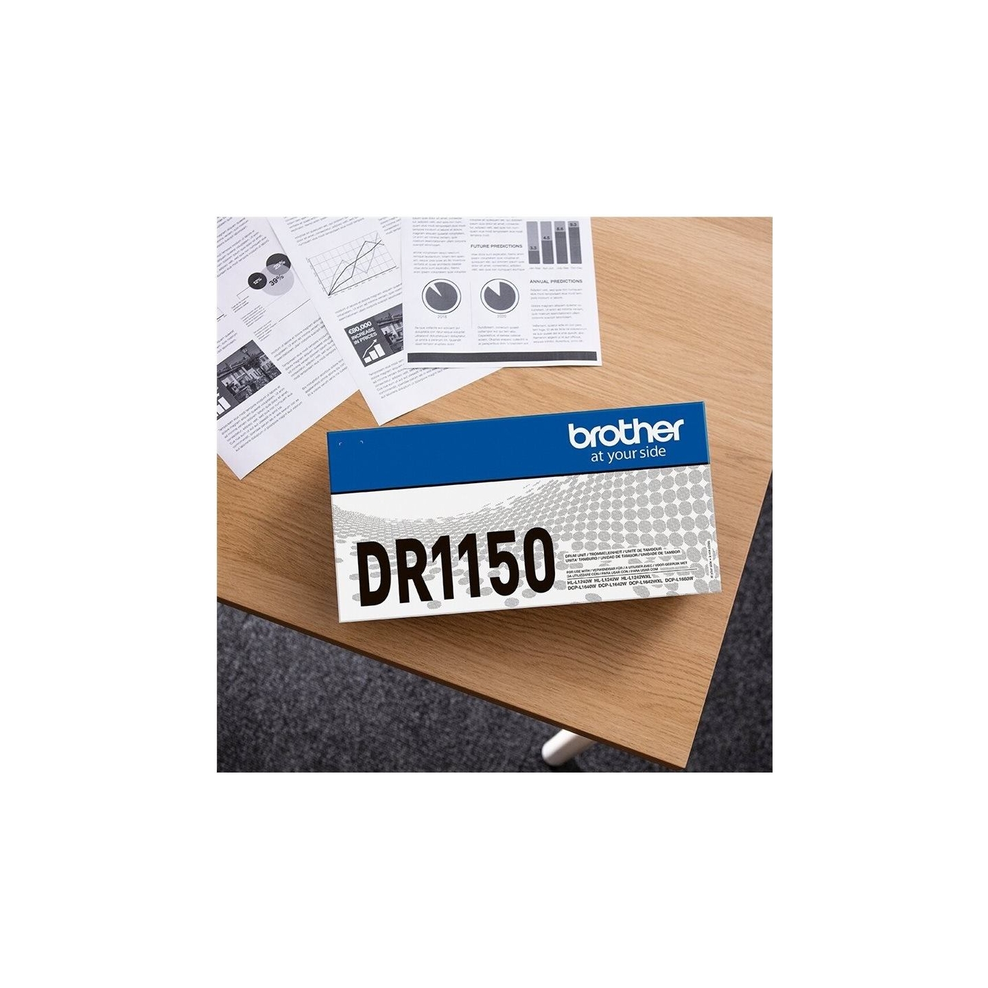 Brother DR-1150 Drum, 10000 pages