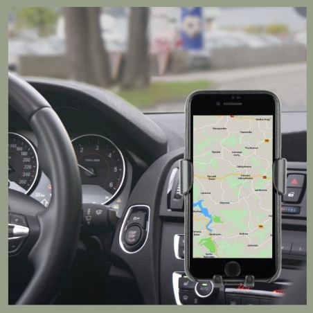 Energenie | EG-TA-CHAV-QI10-01 | Car smartphone holder with wireless charger | Built-in charger | 77 g