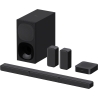 Sony | HT-S40R 5.1ch Home Cinema Soundbar with Wireless Rear Speakers | Black | No | USB port | Wi-Fi | Bluetooth | Wireless con