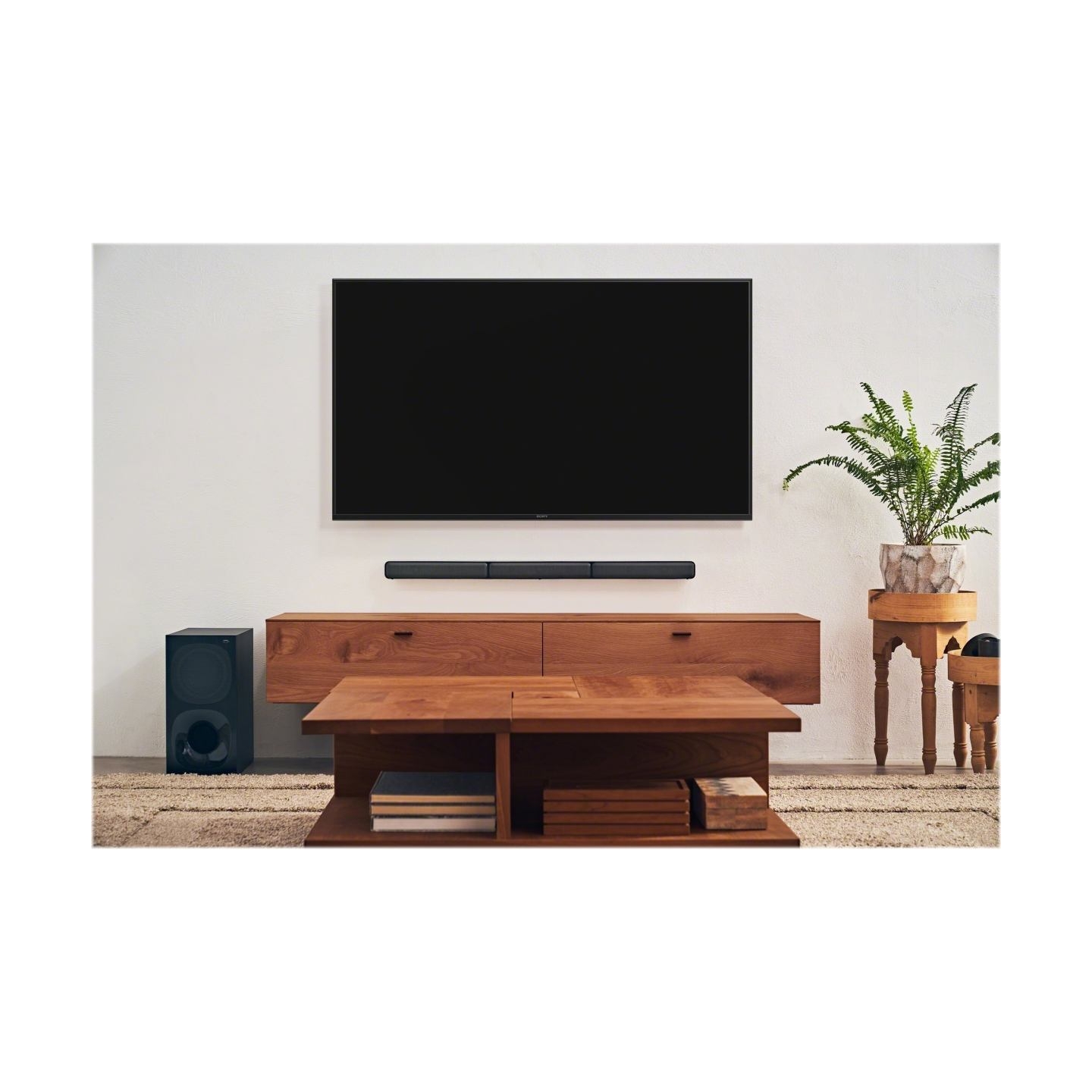 Sony | HT-S40R 5.1ch Home Cinema Soundbar with Wireless Rear Speakers | Black | No | USB port | Wi-Fi | Bluetooth | Wireless con