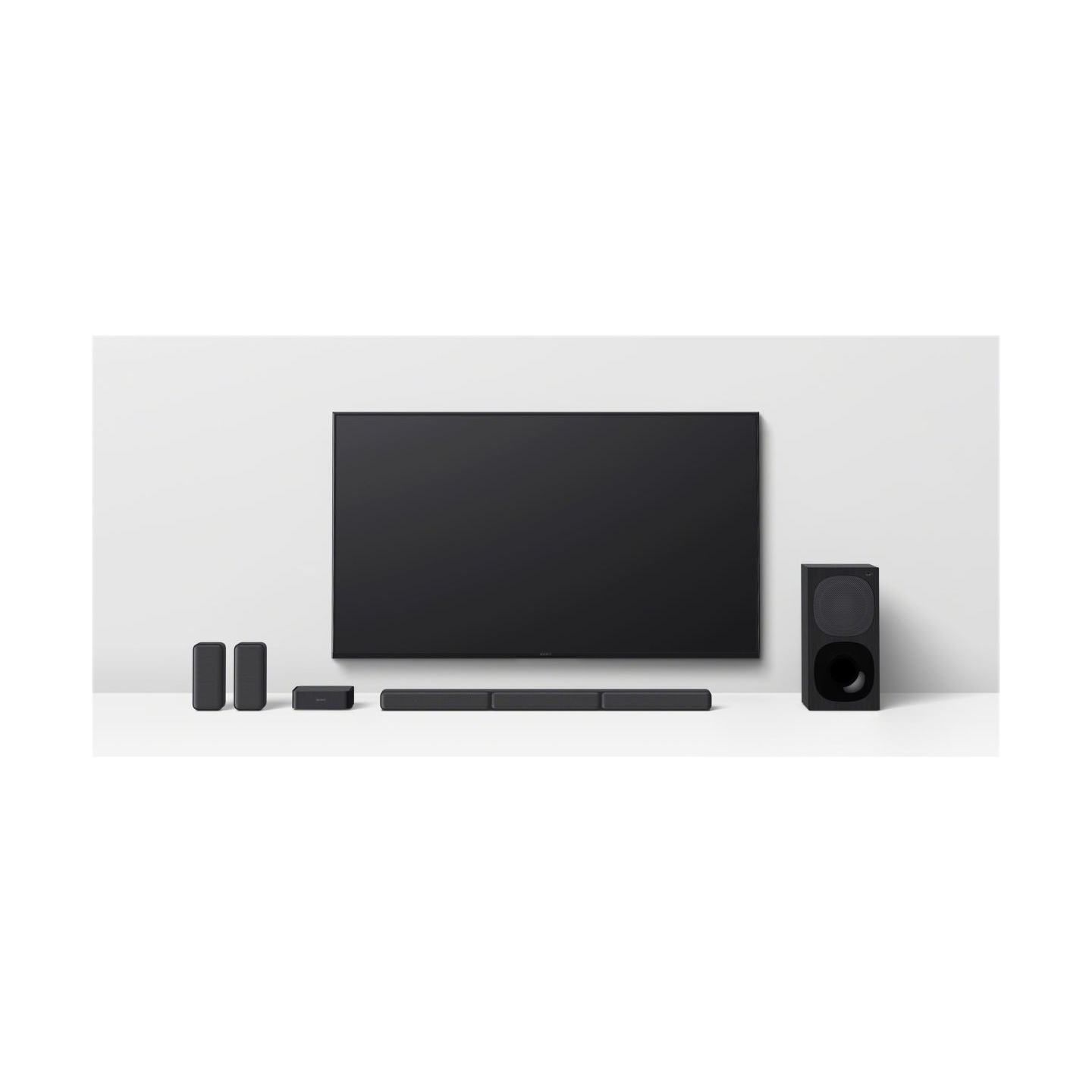 Sony | HT-S40R 5.1ch Home Cinema Soundbar with Wireless Rear Speakers | Black | No | USB port | Wi-Fi | Bluetooth | Wireless con
