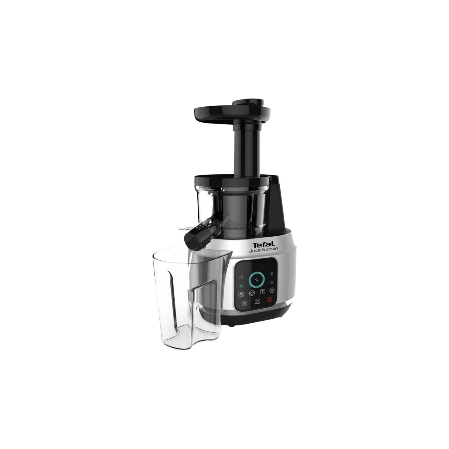 Tefal | Juicer | ZC420E38 Juice & Clean | Type Juicer maker | Silver/Black | 150 W | Number of speeds 4