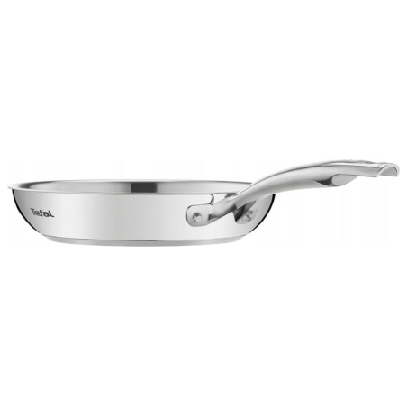 Tefal Pan | G7320434 Duetto+ | Frying | Diameter 24 cm | Suitable for induction hob | Fixed handle | Black/Silver