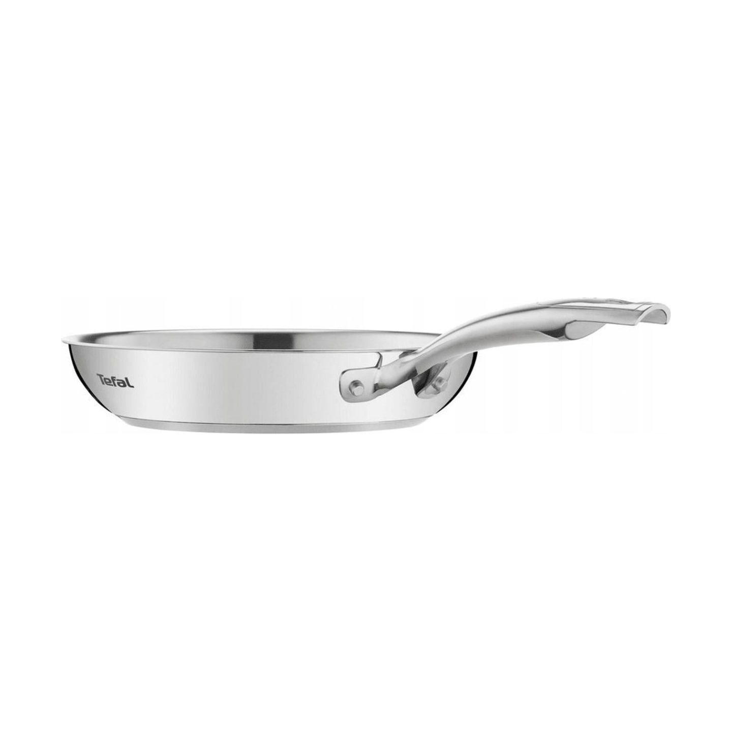 Tefal Pan | G7320434 Duetto+ | Frying | Diameter 24 cm | Suitable for induction hob | Fixed handle | Black/Silver