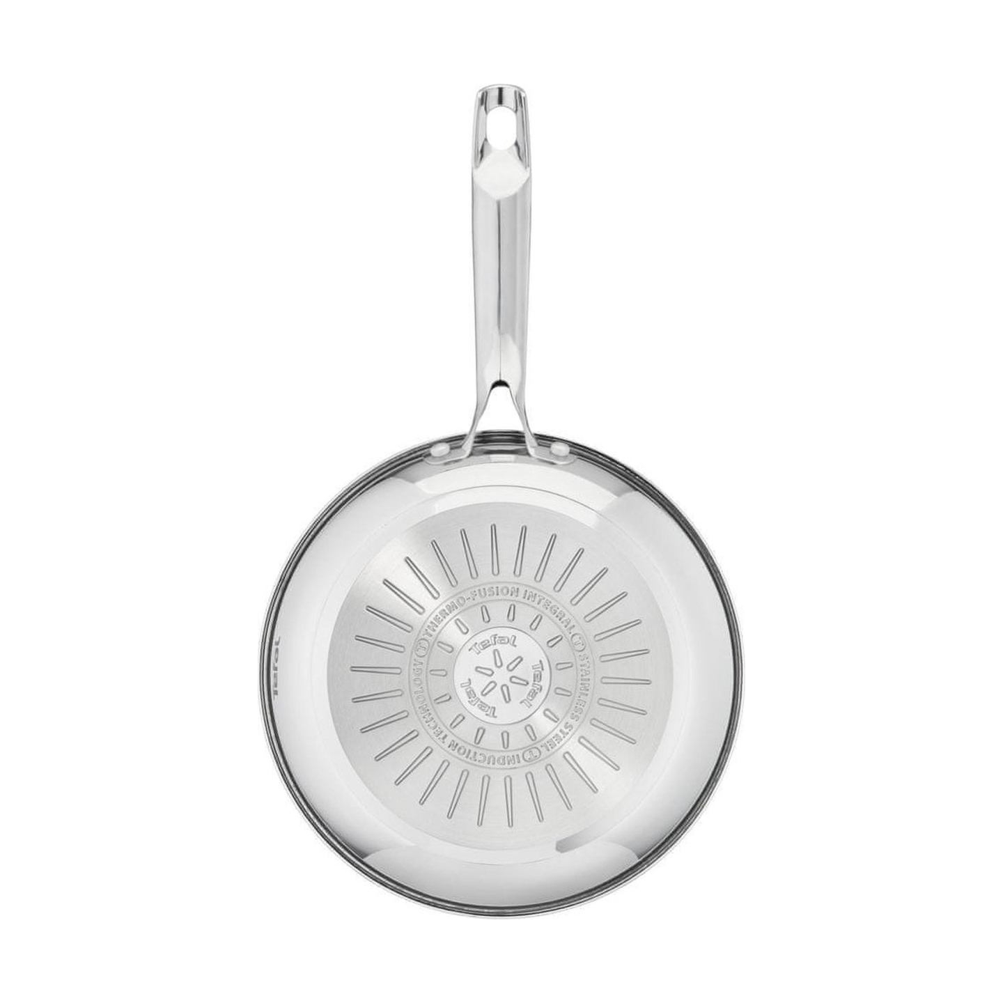 Tefal Pan | G7320434 Duetto+ | Frying | Diameter 24 cm | Suitable for induction hob | Fixed handle | Black/Silver