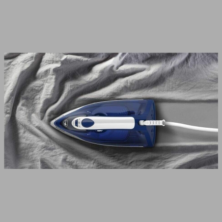 Tefal | FV2838E0 | Steam Iron | 2400 W | Water tank capacity 270 ml | Continuous steam 40 g/min | Blue/White