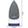 Tefal | FV2838E0 | Steam Iron | 2400 W | Water tank capacity 270 ml | Continuous steam 40 g/min | Blue/White