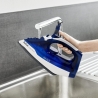 Tefal | FV2838E0 | Steam Iron | 2400 W | Water tank capacity 270 ml | Continuous steam 40 g/min | Blue/White