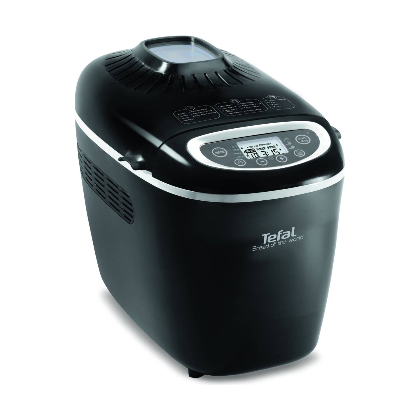 Tefal | Bread Maker | PF611838 | Power 1600 W | Number of programs 19 | Display LCD | Black