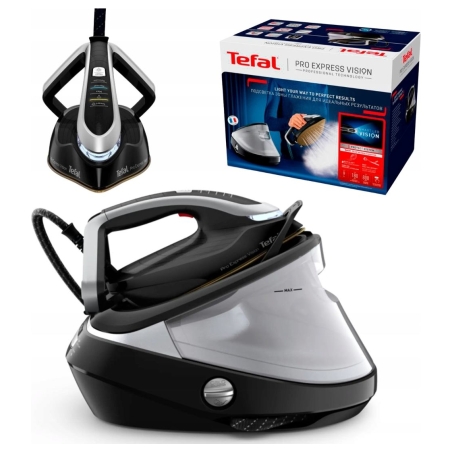 Tefal | Ironing System | Pro Express Vision GV9821 | 3000 W | 1.2 L | 9 bar | Auto power off | Vertical steam function | Calc-cl