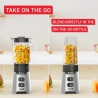 Tefal Blender | BL16GE30 MiniMix | Tabletop | 400 W | Jar material Glass | Jar capacity 0.7 L | Silver