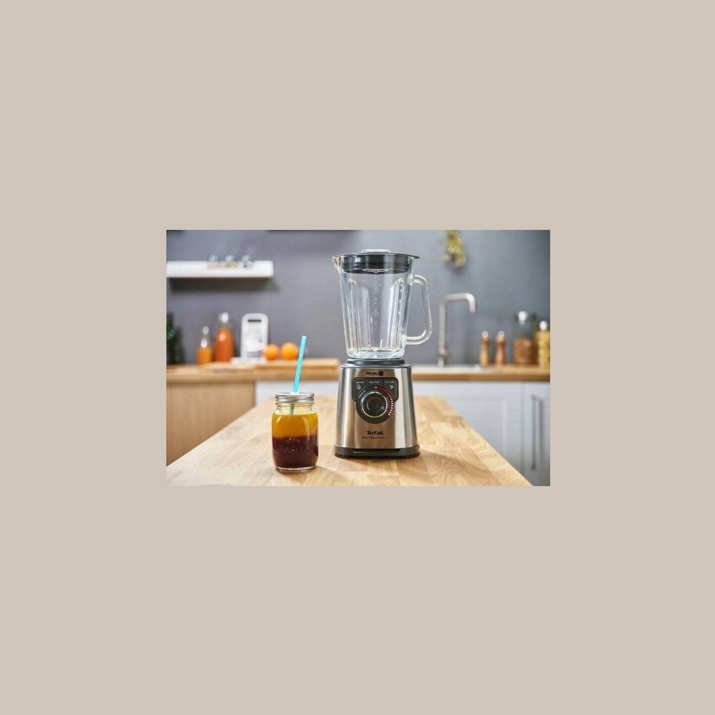 Tefal | Blender | PerfectMix BL811D38 | Tabletop | 1200 W | Jar material Glass | Jar capacity 1.5 L | Ice crushing | Stainless s