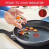 Tefal Pan | H0560442 | Frying | Diameter 24 cm | Suitable for induction hob | Fixed handle | Black