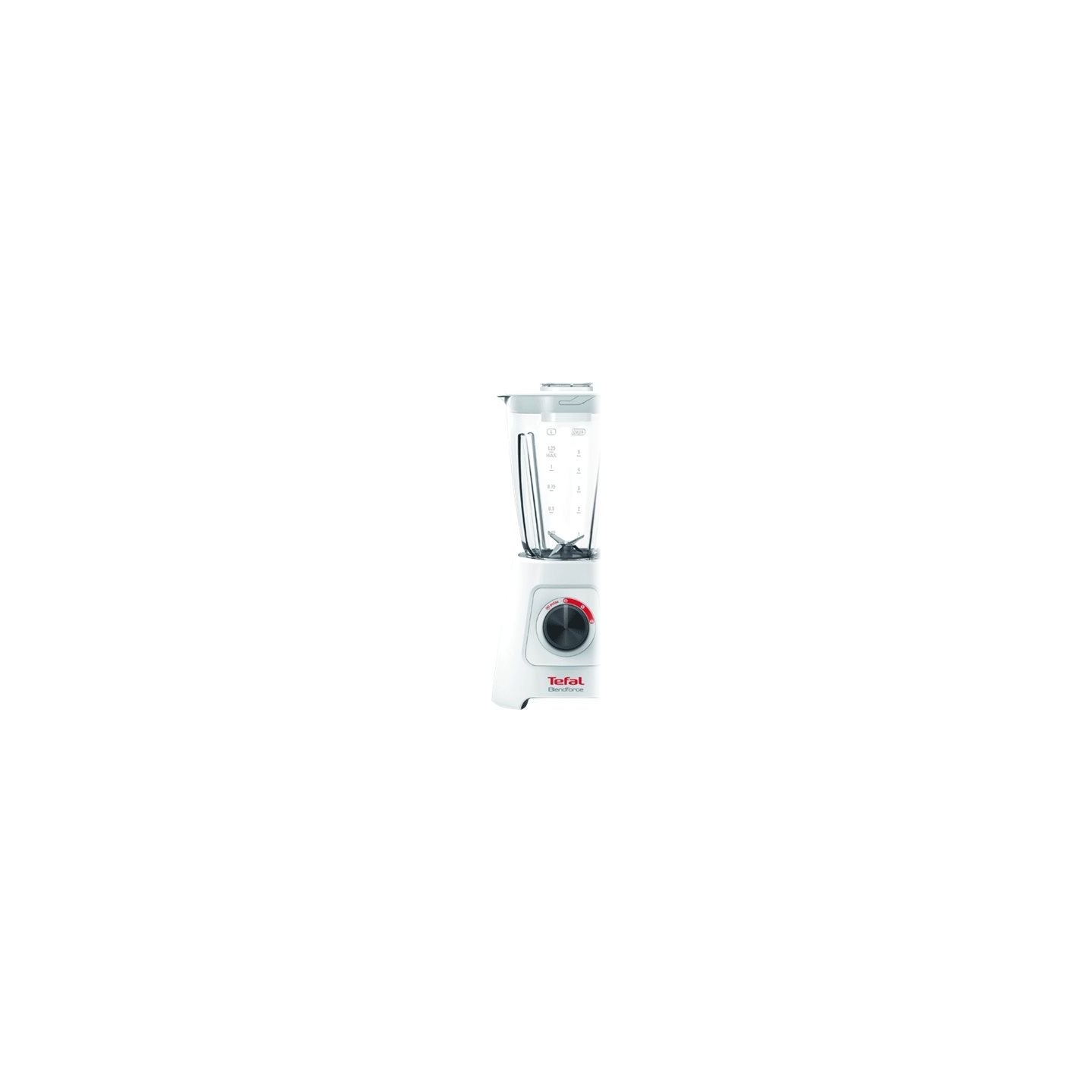 Tefal | Blender | Blendforce II | Tabletop | 600 W | Jar material Plastic | Jar capacity 2 L | Ice crushing | White