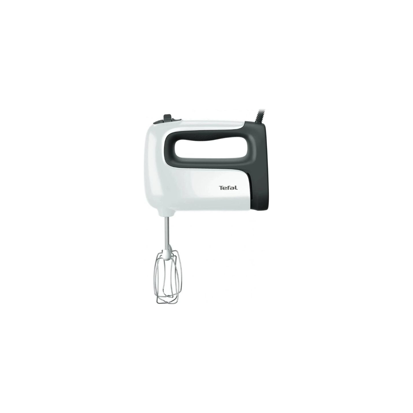 Tefal | Hand mixer | HT461138 Prep'Mix+ | Hand Mixer | 500 W | Number of speeds 5 | Turbo mode | White/Grey