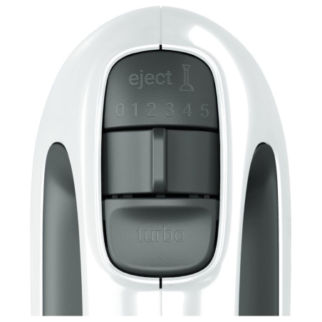Tefal | Hand mixer | HT461138 Prep'Mix+ | Hand Mixer | 500 W | Number of speeds 5 | Turbo mode | White/Grey