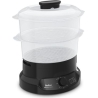 Tefal | Food Steamer | VC139810 | Black | 800 W | Capacity 6 L | Number of baskets 2