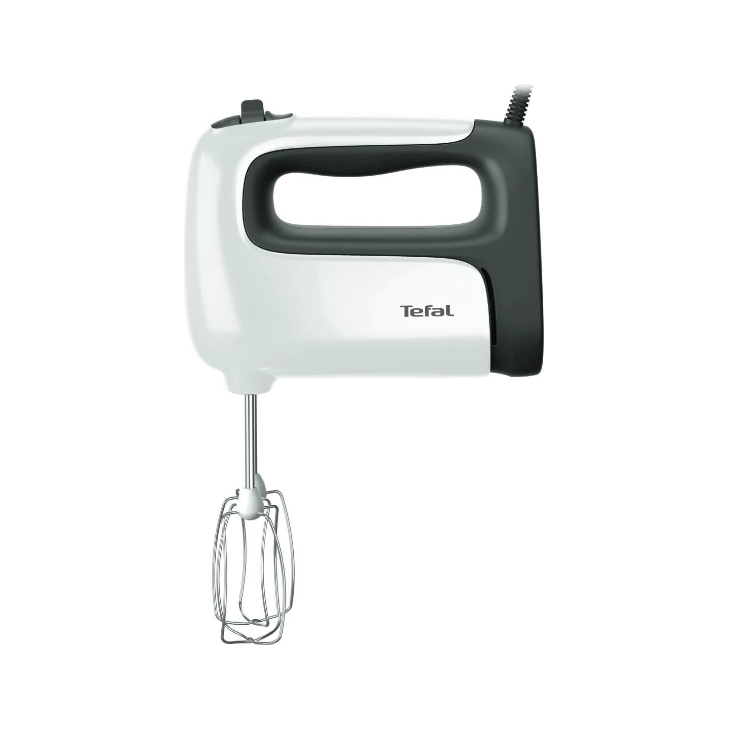 Tefal | Hand mixer | HT460138 Prep'Mix | 500 W | Hand Mixer | Number of speeds 5 | Turbo mode | White/Grey