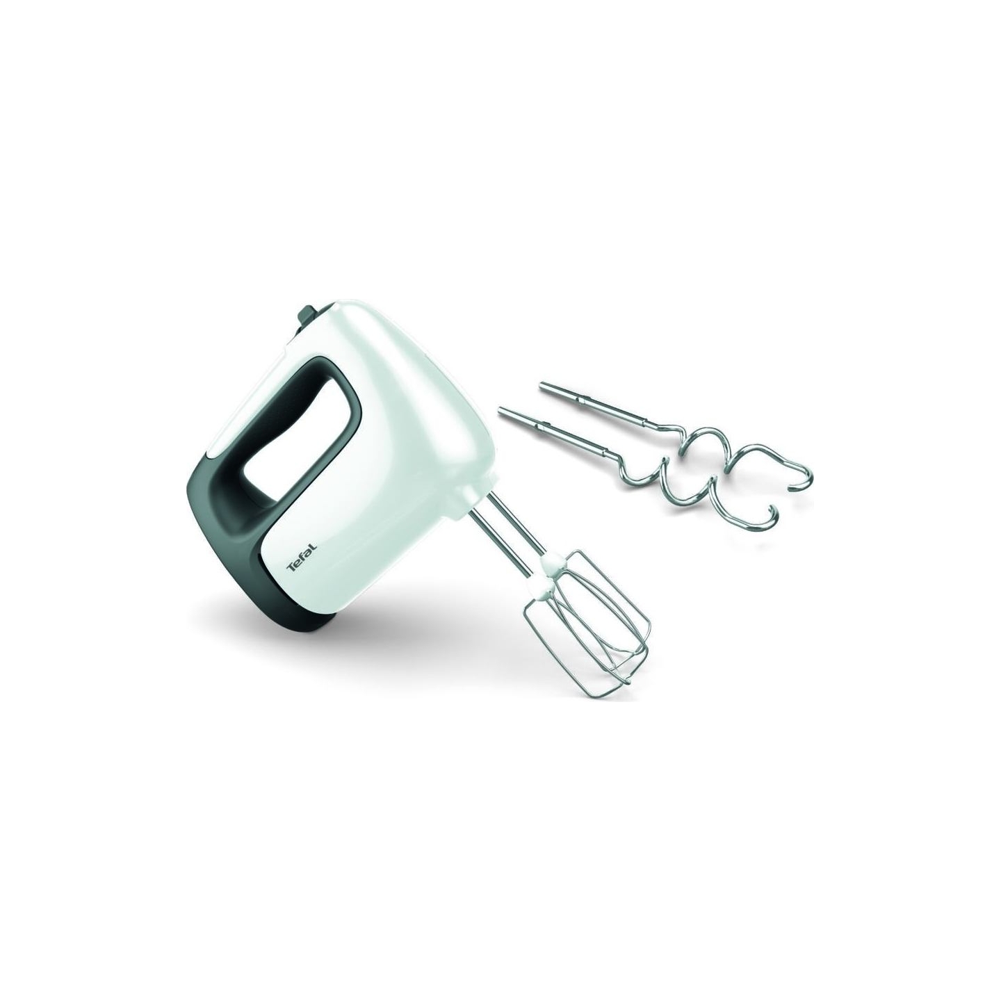Tefal | Hand mixer | HT460138 Prep'Mix | 500 W | Hand Mixer | Number of speeds 5 | Turbo mode | White/Grey