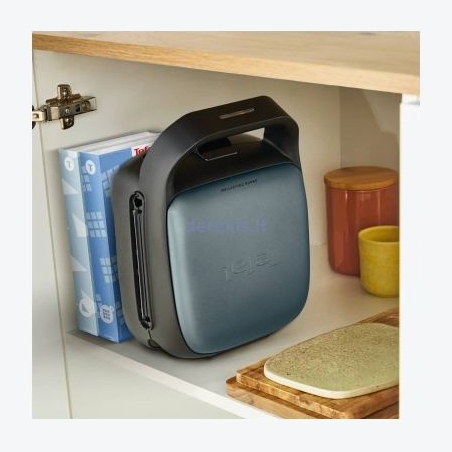 Tefal | Sandwich and Waffle Maker | Snack Colletion | 700 W | Number of plates 2 | Ceramic coating | Black