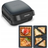 Tefal | Sandwich and Waffle Maker | Snack Colletion | 700 W | Number of plates 2 | Ceramic coating | Black