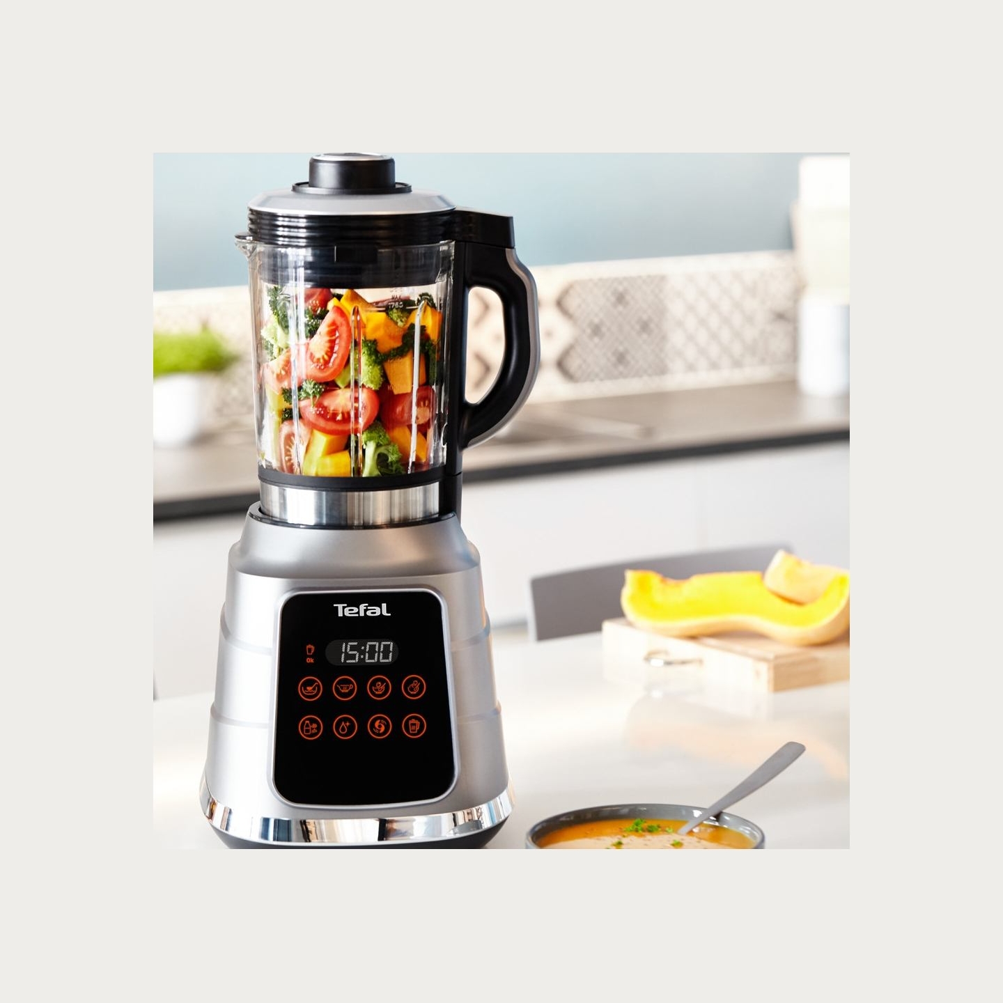 Tefal | Blender | BL985A31 | Tabletop | 1300 W | Jar material Glass | Jar capacity 1.4 L | Ice crushing | Grey