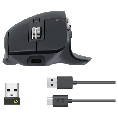 Logitech Mouse MX Master 3S - ergonomic / 910-006559