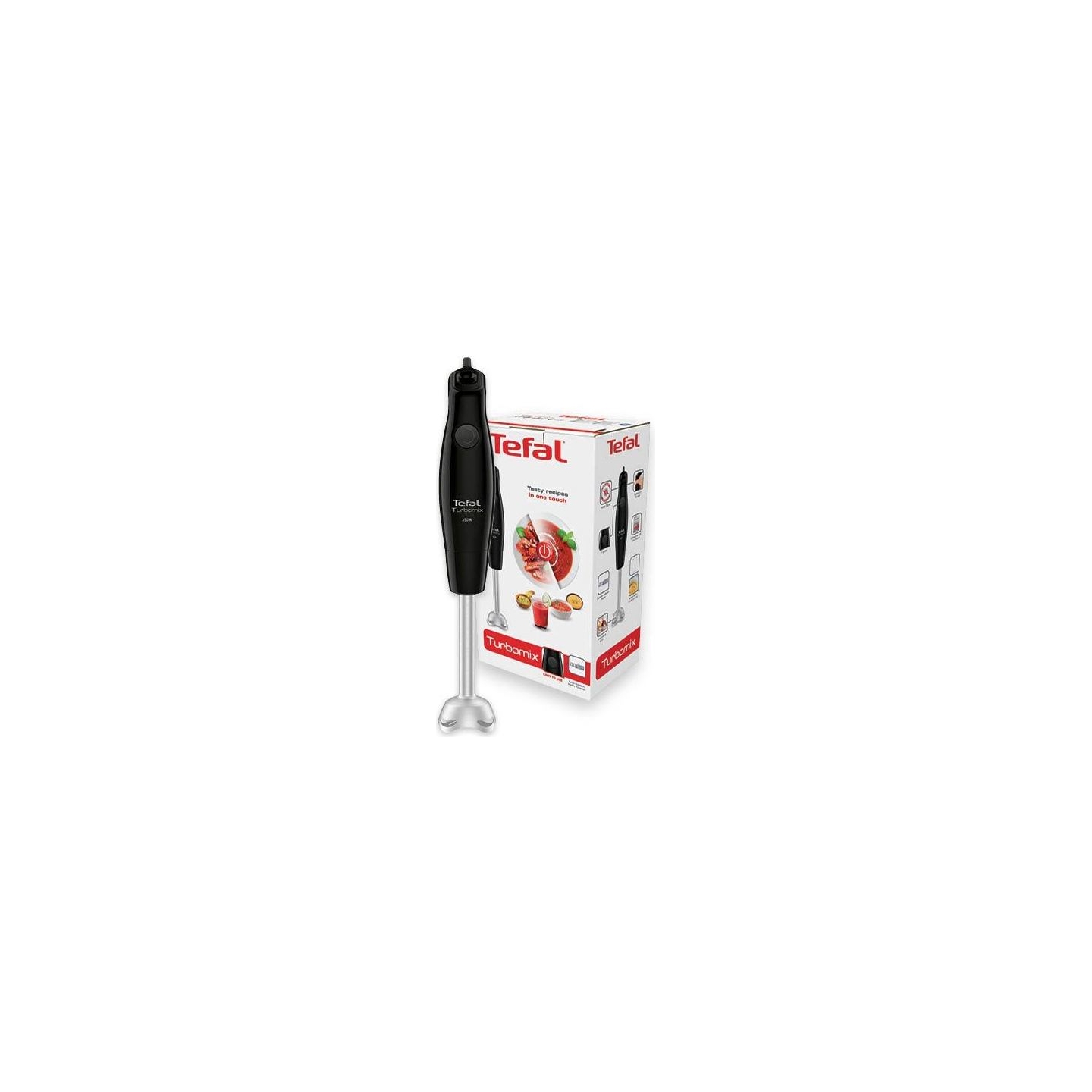 Tefal | Blender | Turbomix HB1218 | Hand Blender | 350 W | Number of speeds Variable | Black