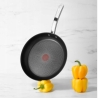 Tefal | Pan Set | Intuition B817S255 | Frying | Diameter 20/26 cm | Suitable for induction hob | Fixed handle | Black/Silver