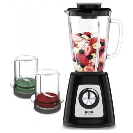 Tefal | Blender | BL438831 BlendForce | Tabletop | 800 W | Jar material Glass | Jar capacity 1.25 L | Ice crushing | Black
