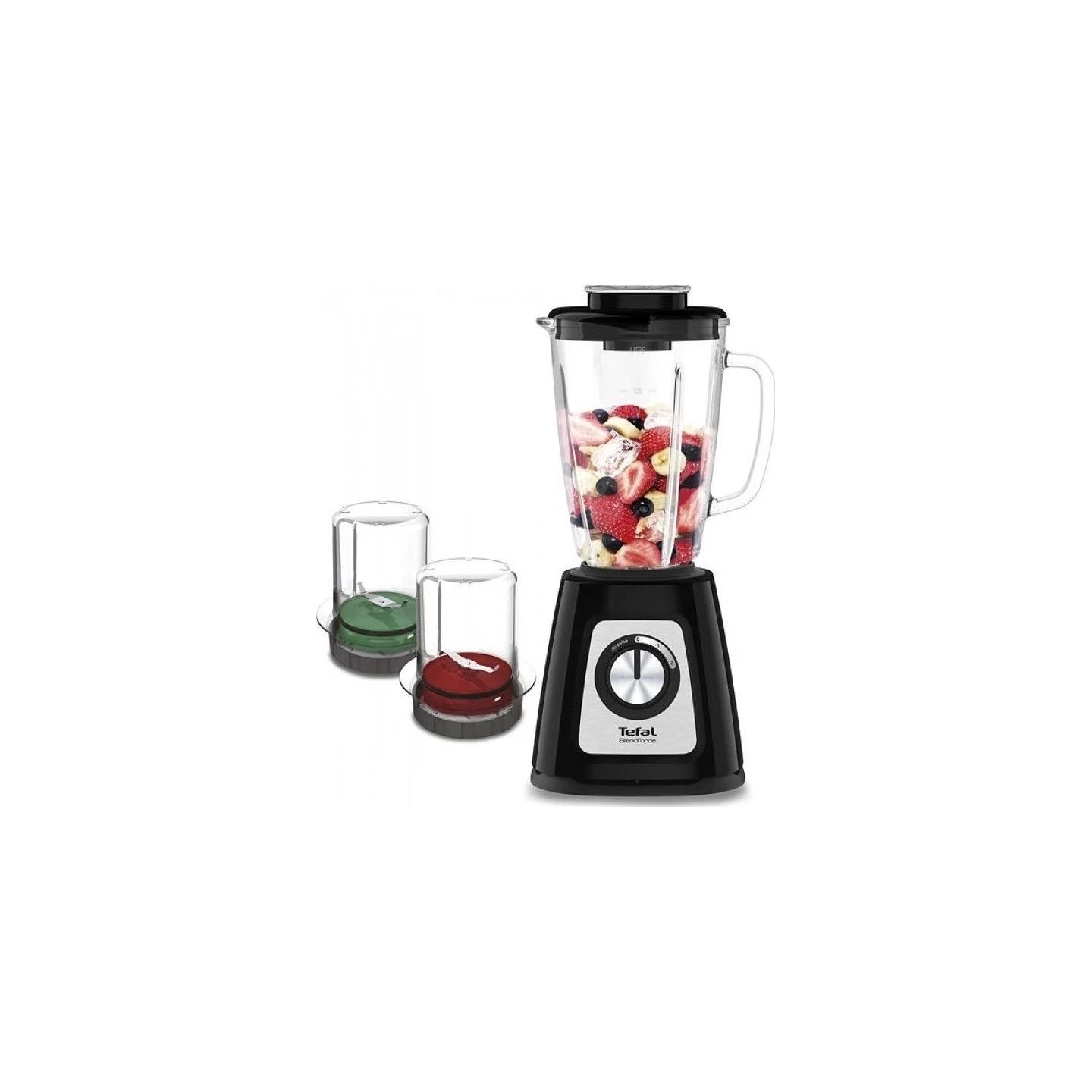 Tefal | Blender | BL438831 BlendForce | Tabletop | 800 W | Jar material Glass | Jar capacity 1.25 L | Ice crushing | Black