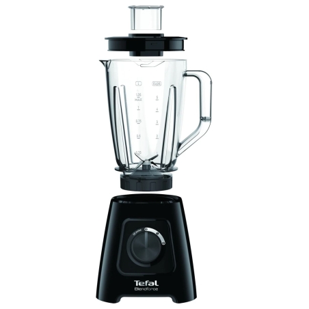 Tefal | Blender | BL420838 BlendForce | Tabletop | 600 W | Jar material Plastic | Jar capacity 1.25 L | Ice crushing | Black
