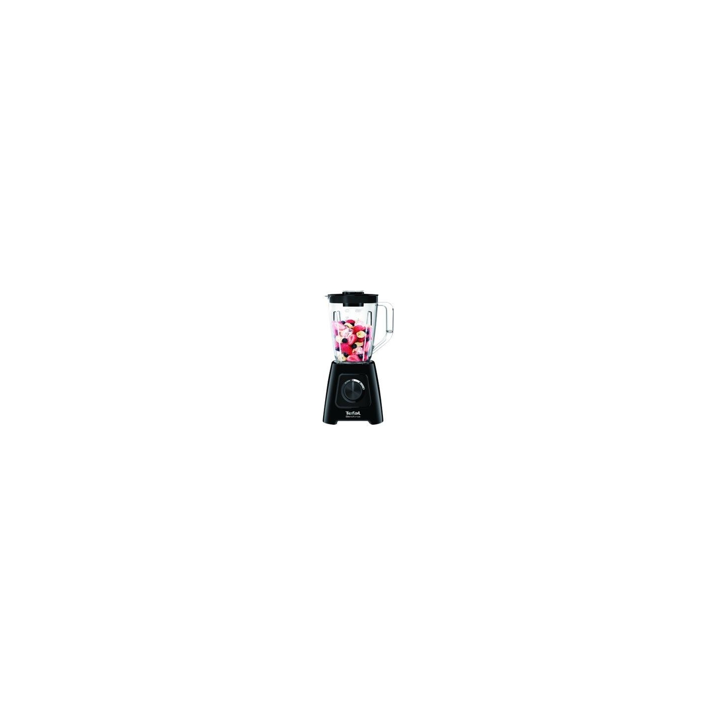 Tefal | Blender | BL420838 BlendForce | Tabletop | 600 W | Jar material Plastic | Jar capacity 1.25 L | Ice crushing | Black