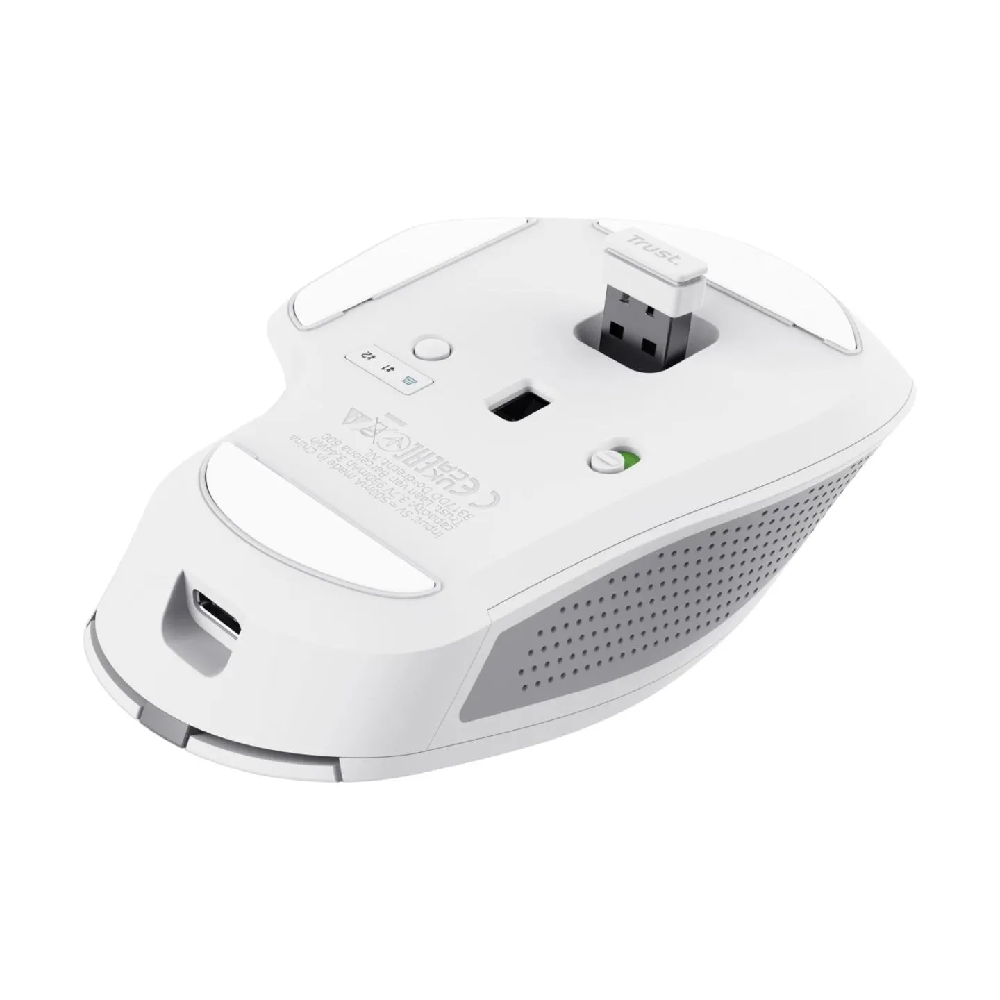 Trust MOUSE USB OPTICAL WRL OZAA+/MULTI-CONNECT WHT 24935 TRUST