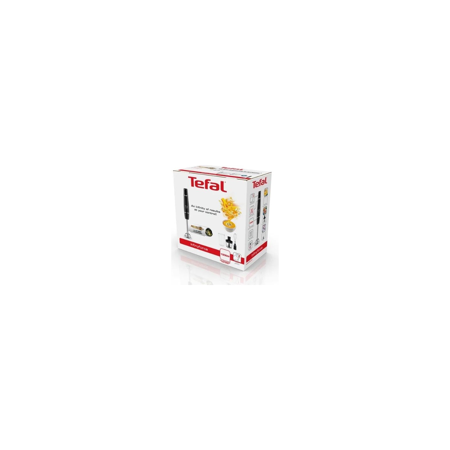 Tefal | Blender | HB943838 InfintyForce | Hand Blender | 1000 W | Number of speeds 1 | Chopper | Black