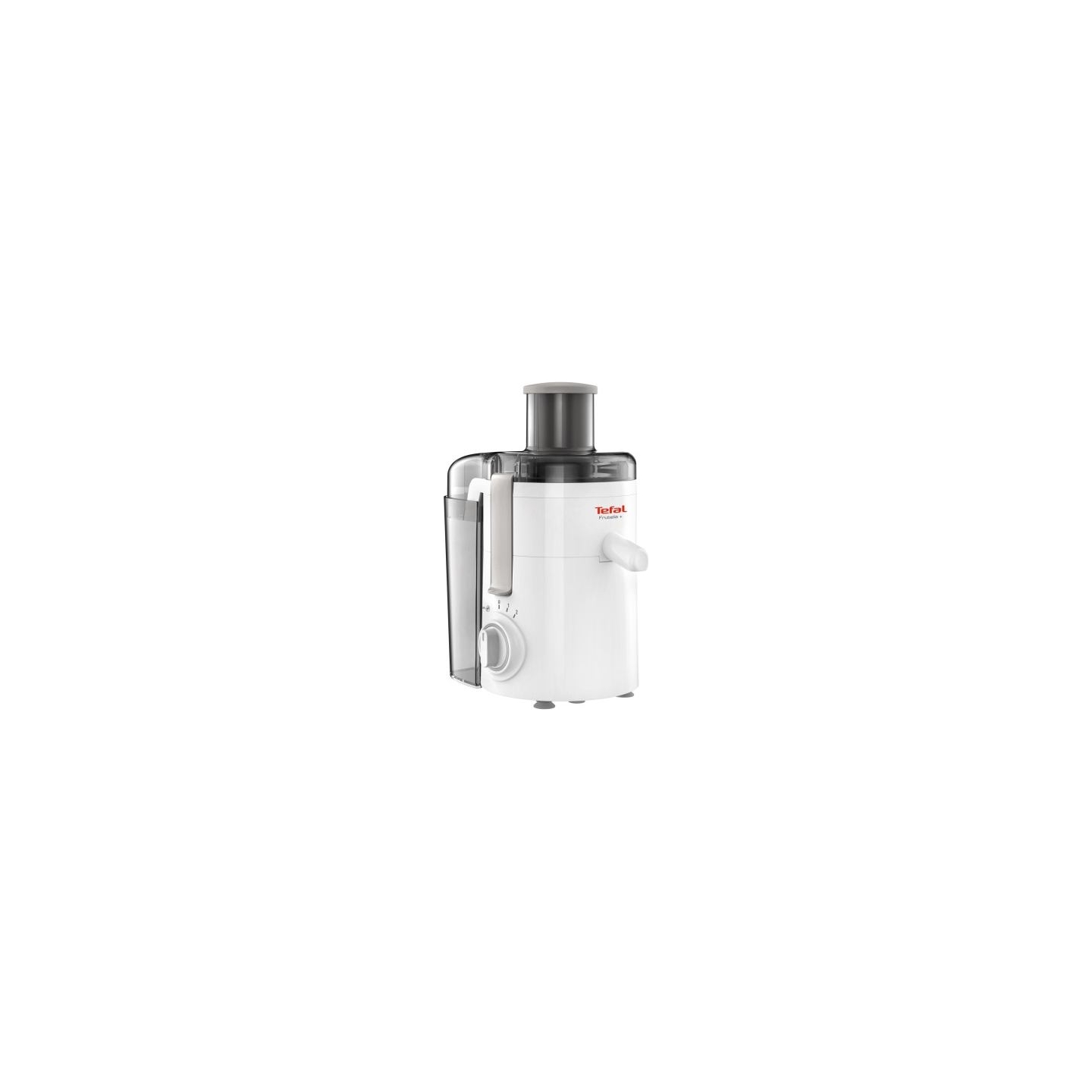 Tefal | Fruitelia Plus Juicer | ZE370138 | White/Grey | 350 W | Number of speeds 2 + Pulse