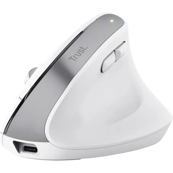 Trust MOUSE USB OPTICAL WRL BAYO+/ERGONOMIC WHT 25399 TRUST