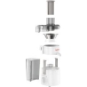 Tefal | Fruitelia Plus Juicer | ZE370138 | White/Grey | 350 W | Number of speeds 2 + Pulse