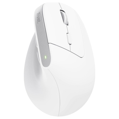 Trust MOUSE USB OPTICAL WRL BAYO+/ERGONOMIC WHT 25399 TRUST