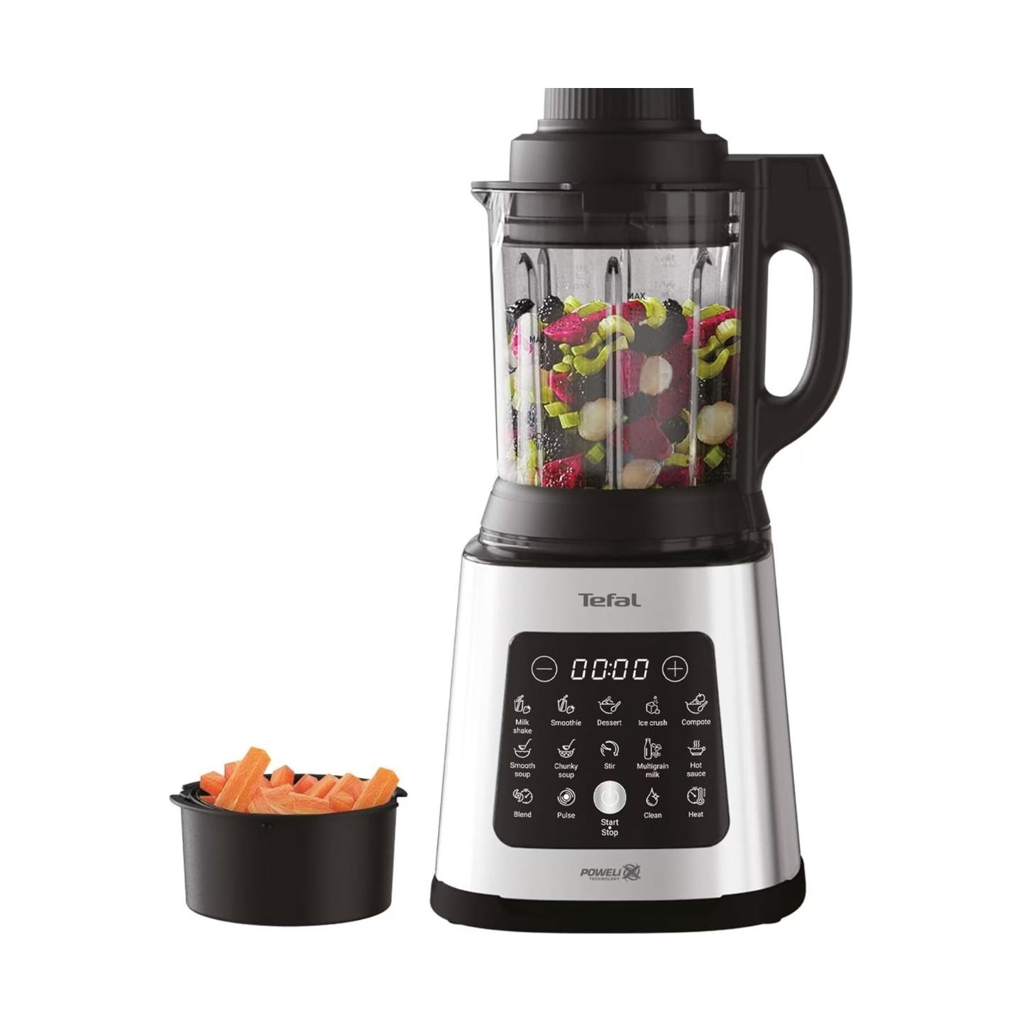 Tefal | Blender | BL83SD30 | Tabletop | 1400 W | Jar material Glass | Jar capacity 1.75 L | Ice crushing | Silver