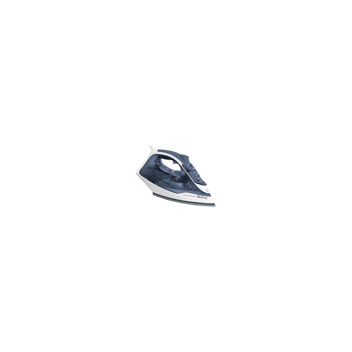Tefal | FV2837E0 | Steam Iron | 2400 W | Water tank capacity 150 ml | Continuous steam 35 g/min | Blue/White