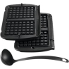 Tefal | OptiGrill+ + Waffle plate set | GC716D12 | Electric Grill | 2000 W | Silver